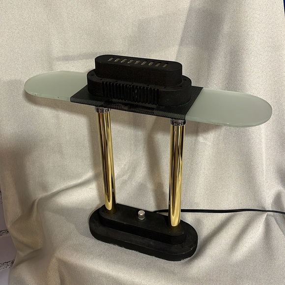 BANKERS DESK LAMP BY ROBERT SONNEMAN FOR GEORGE KOVACS 1980’s - Picture 4 of 14